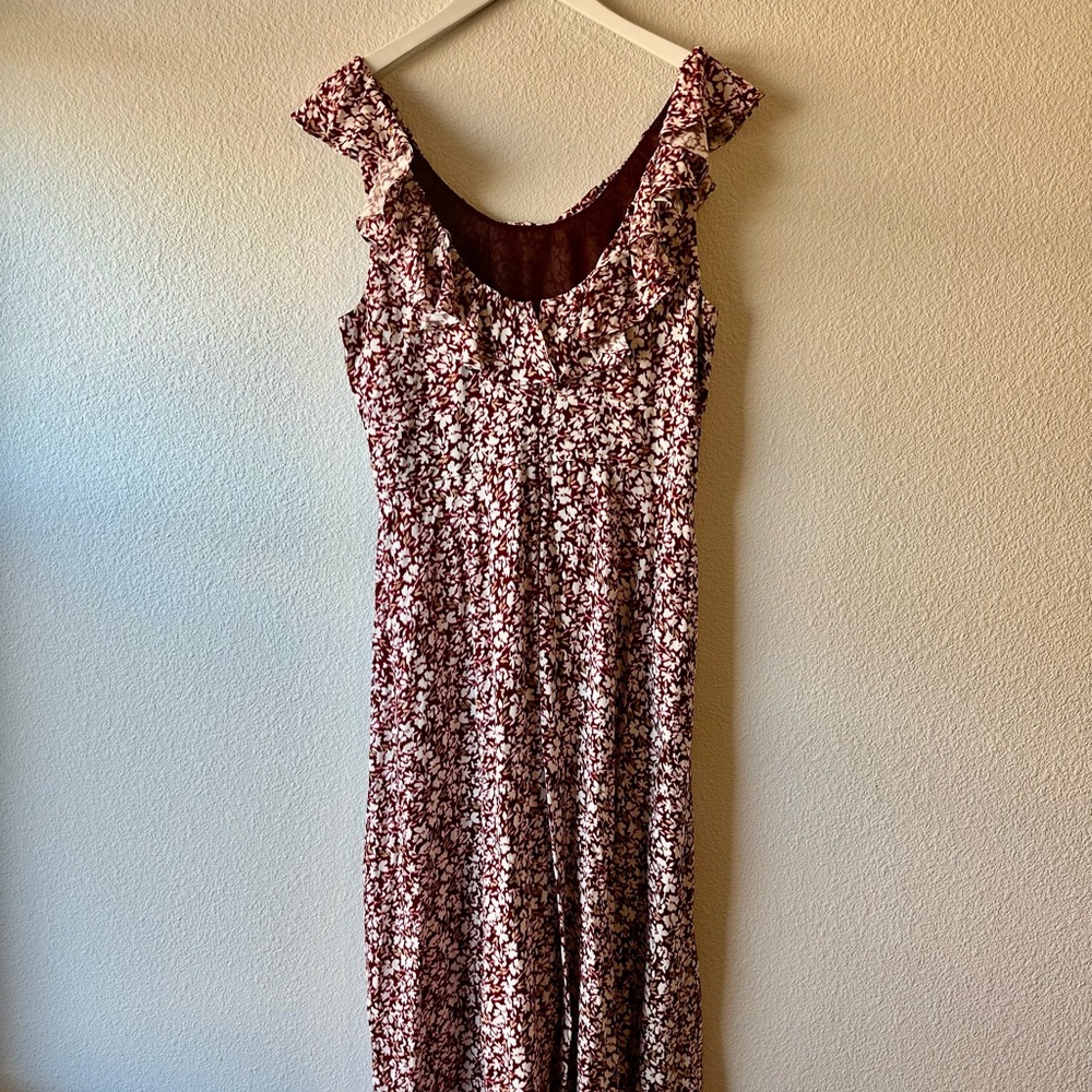 ☀️ New! MADEWELL Ruffled Scoopneck Maxi Dress in Floral - Picture 10 of 16